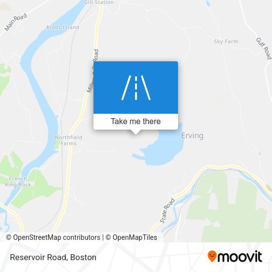 Reservoir Road map