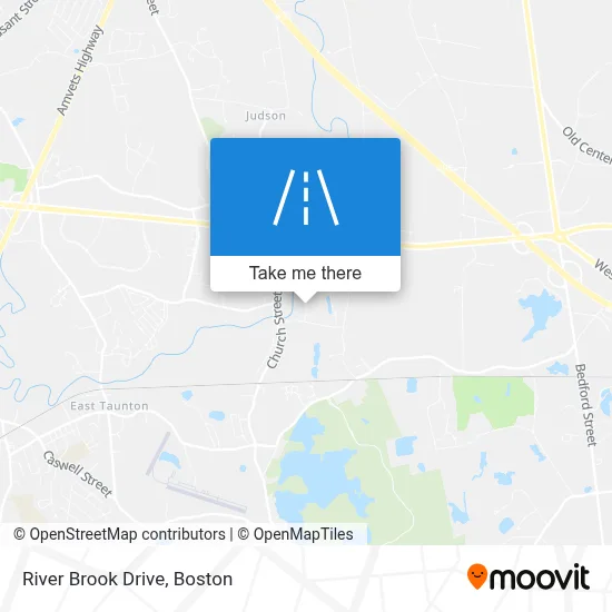 River Brook Drive map