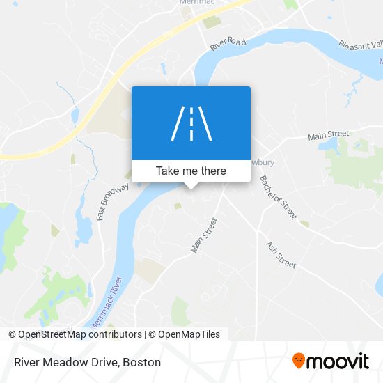 River Meadow Drive map