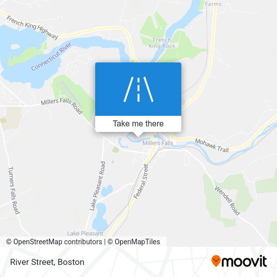 Mapa de River Street