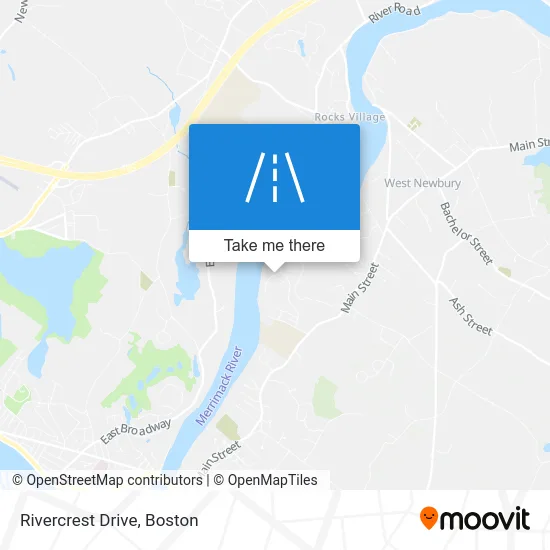 Rivercrest Drive map