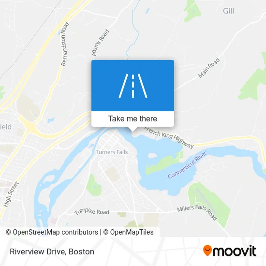 Riverview Drive map