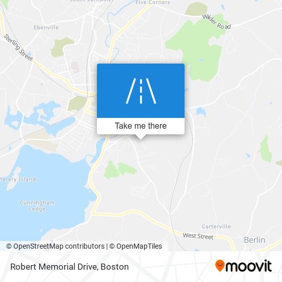 Mapa de Robert Memorial Drive