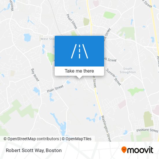 Robert Scott Way map