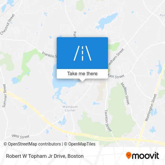 Mapa de Robert W Topham Jr Drive