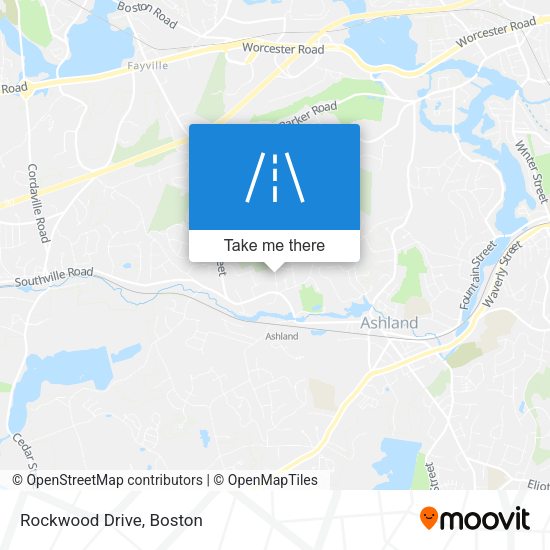 Rockwood Drive map