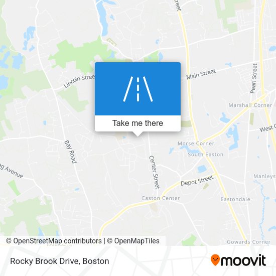 Mapa de Rocky Brook Drive