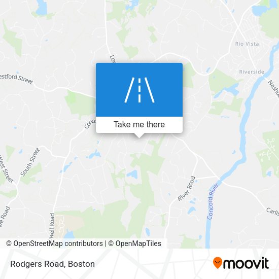 Mapa de Rodgers Road