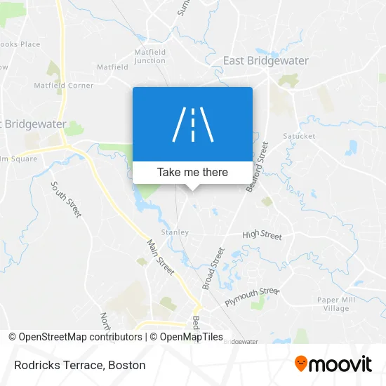 Rodricks Terrace map