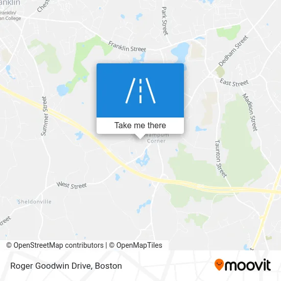 Roger Goodwin Drive map