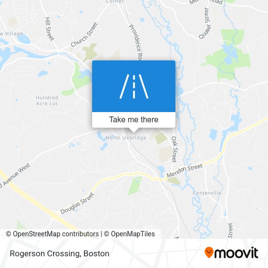 Mapa de Rogerson Crossing