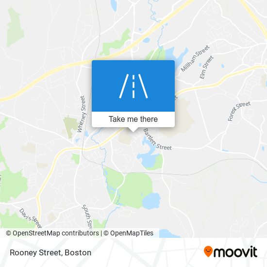 Rooney Street map