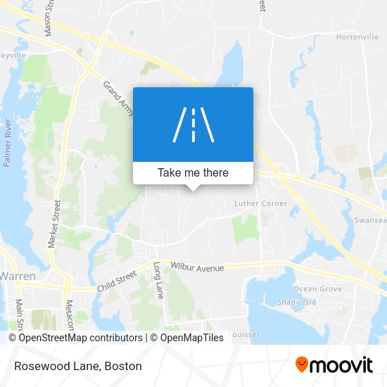 Mapa de Rosewood Lane