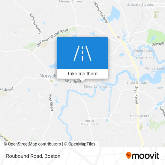 Mapa de Roubound Road