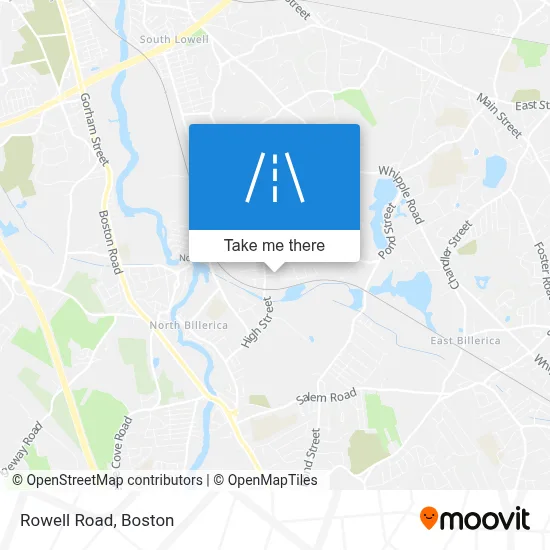 Rowell Road map