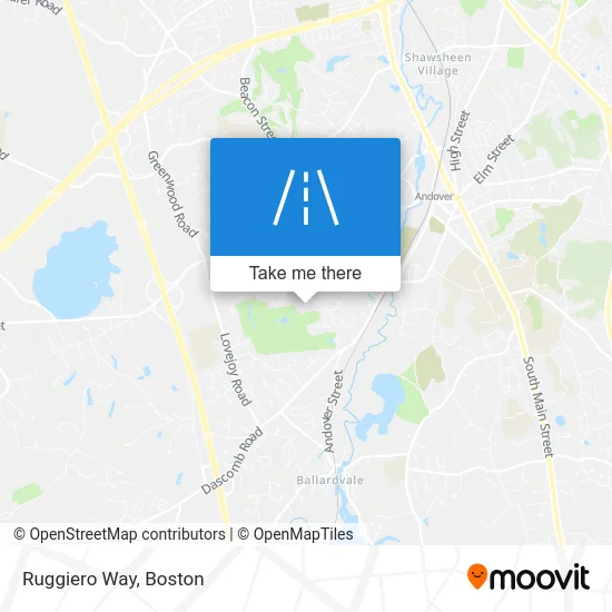 Ruggiero Way map