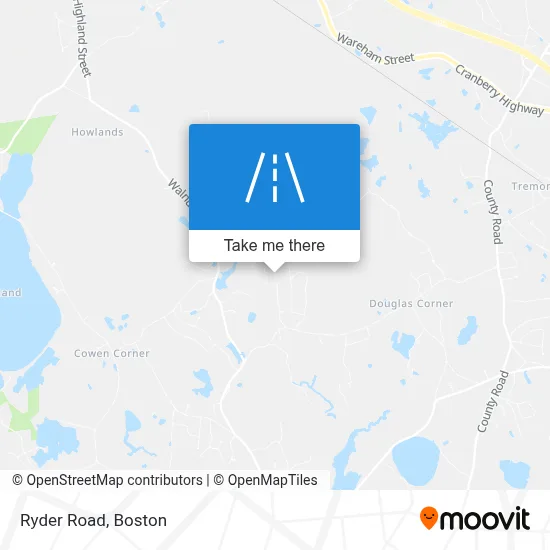 Ryder Road map