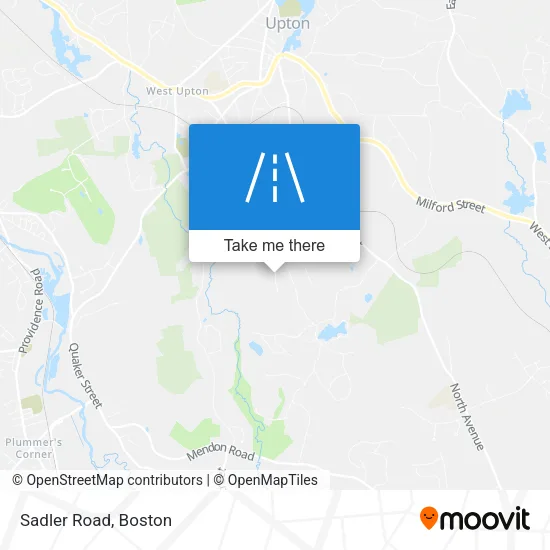 Sadler Road map