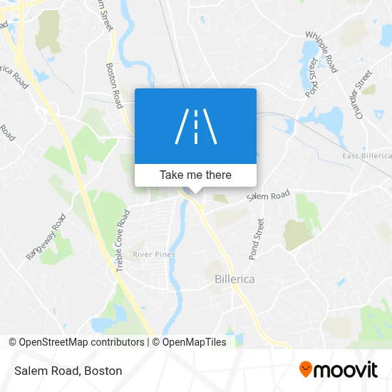 Salem Road map