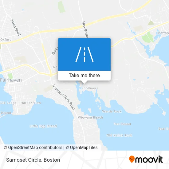 Samoset Circle map