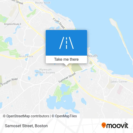 Samoset Street map