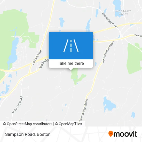 Sampson Road map