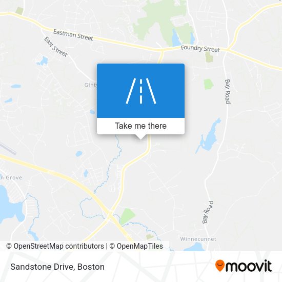 Mapa de Sandstone Drive