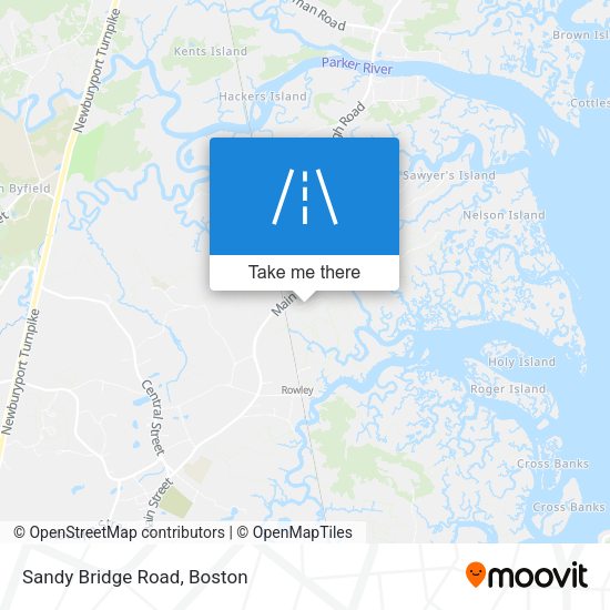Mapa de Sandy Bridge Road