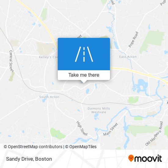 Sandy Drive map