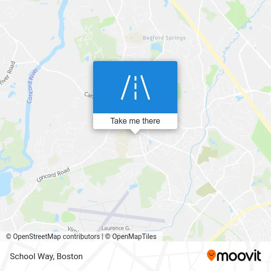 School Way map