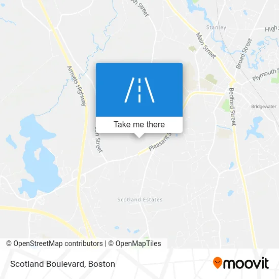 Scotland Boulevard map