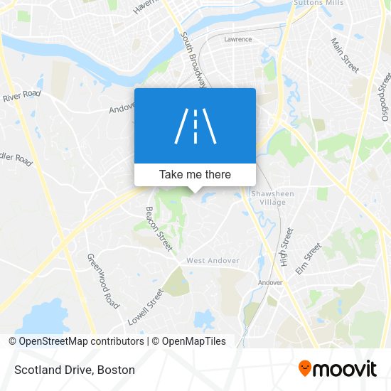 Mapa de Scotland Drive