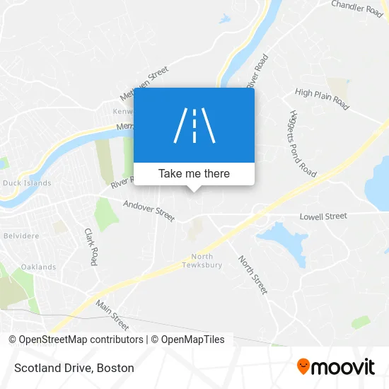 Scotland Drive map