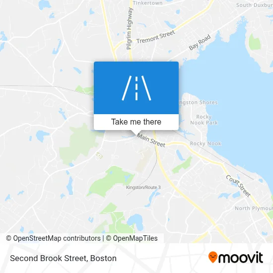 Second Brook Street map