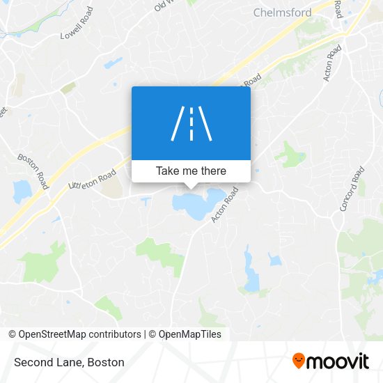 Mapa de Second Lane