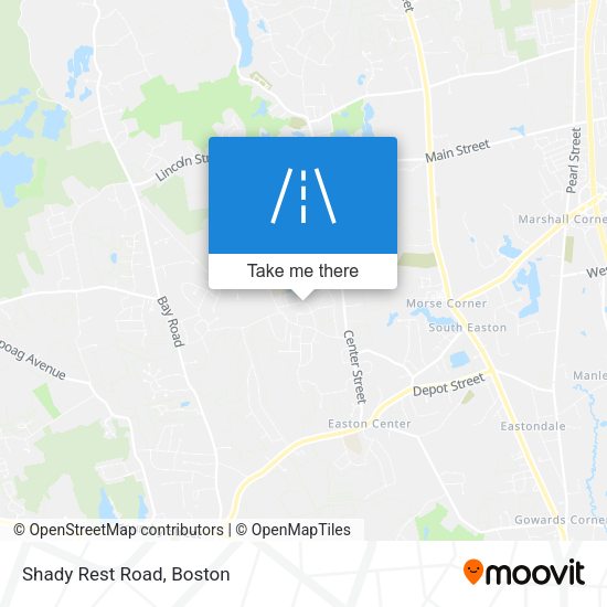 Mapa de Shady Rest Road