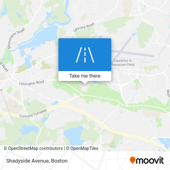 Mapa de Shadyside Avenue