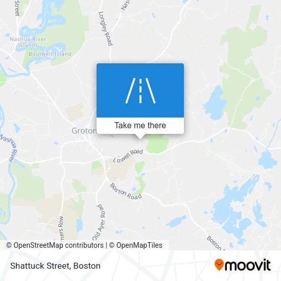 Mapa de Shattuck Street