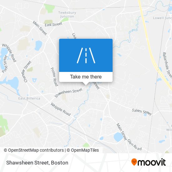 Shawsheen Street map