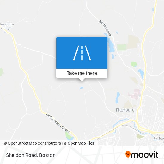 Sheldon Road map