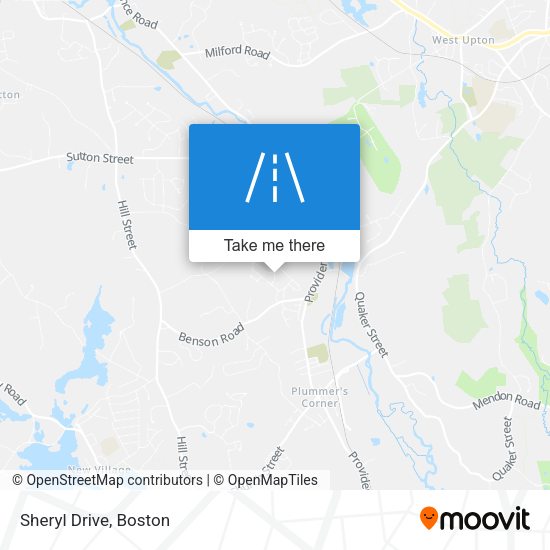 Mapa de Sheryl Drive