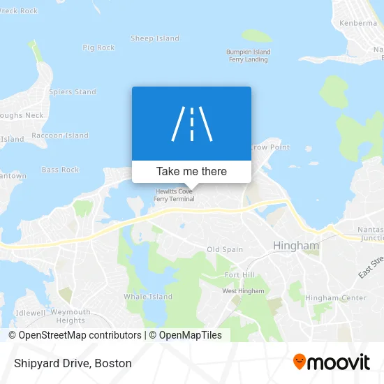 Shipyard Drive map