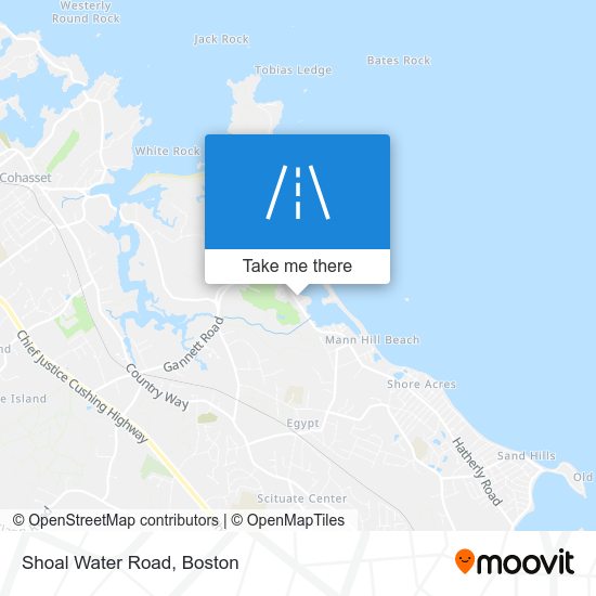 Mapa de Shoal Water Road