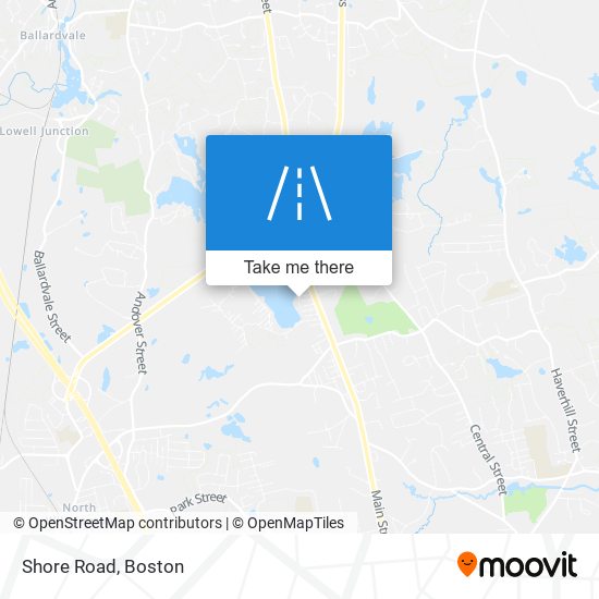 Mapa de Shore Road