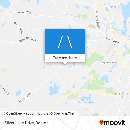 Mapa de Silver Lake Drive