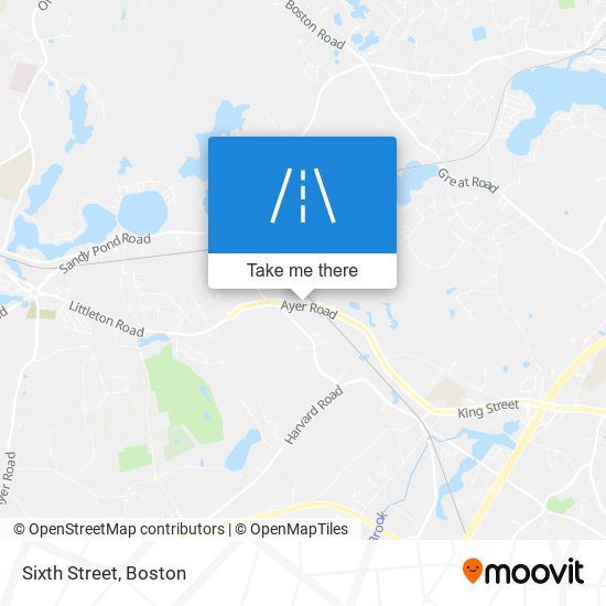 Mapa de Sixth Street