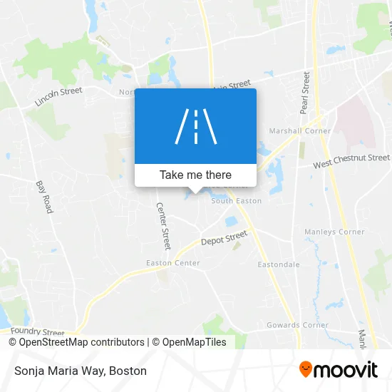 Sonja Maria Way map