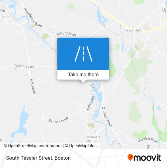 Mapa de South Tessier Street