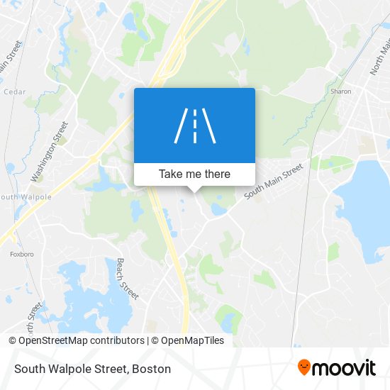 Mapa de South Walpole Street