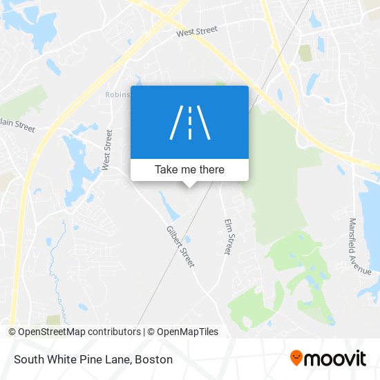 Mapa de South White Pine Lane